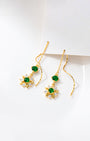 Vesper Star Threader Earrings