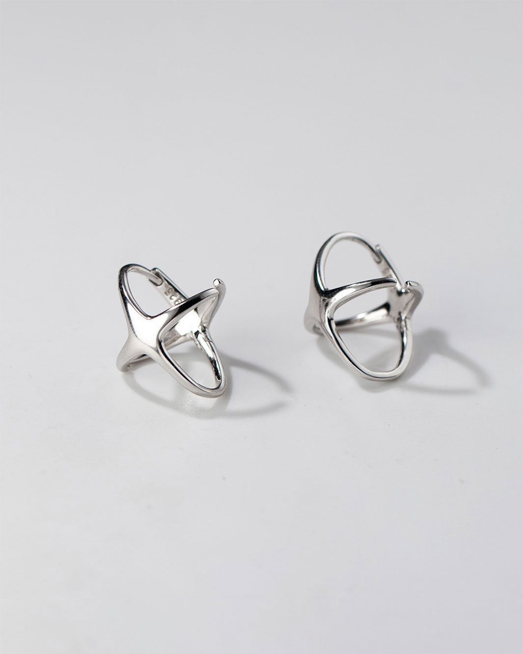 Astrid Radiant Star Hoop Earrings