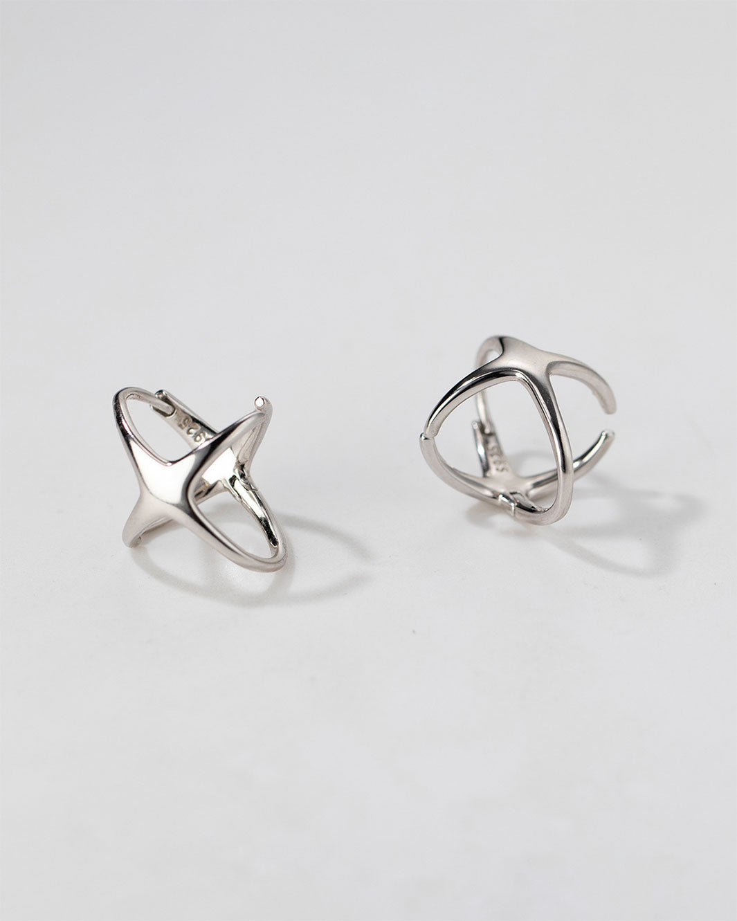 Astrid Radiant Star Hoop Earrings