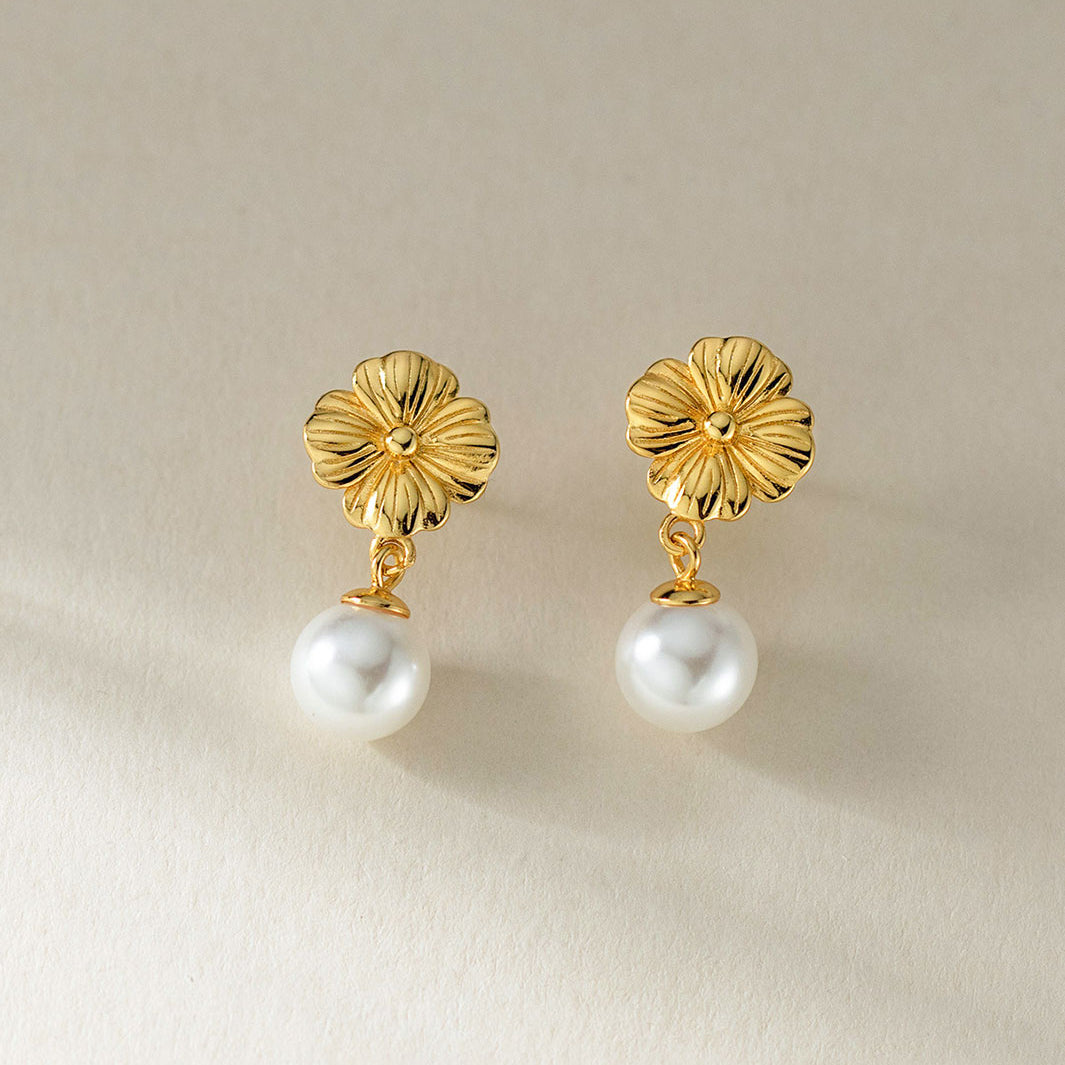 Pinkladies Pearl Dangle Earrings