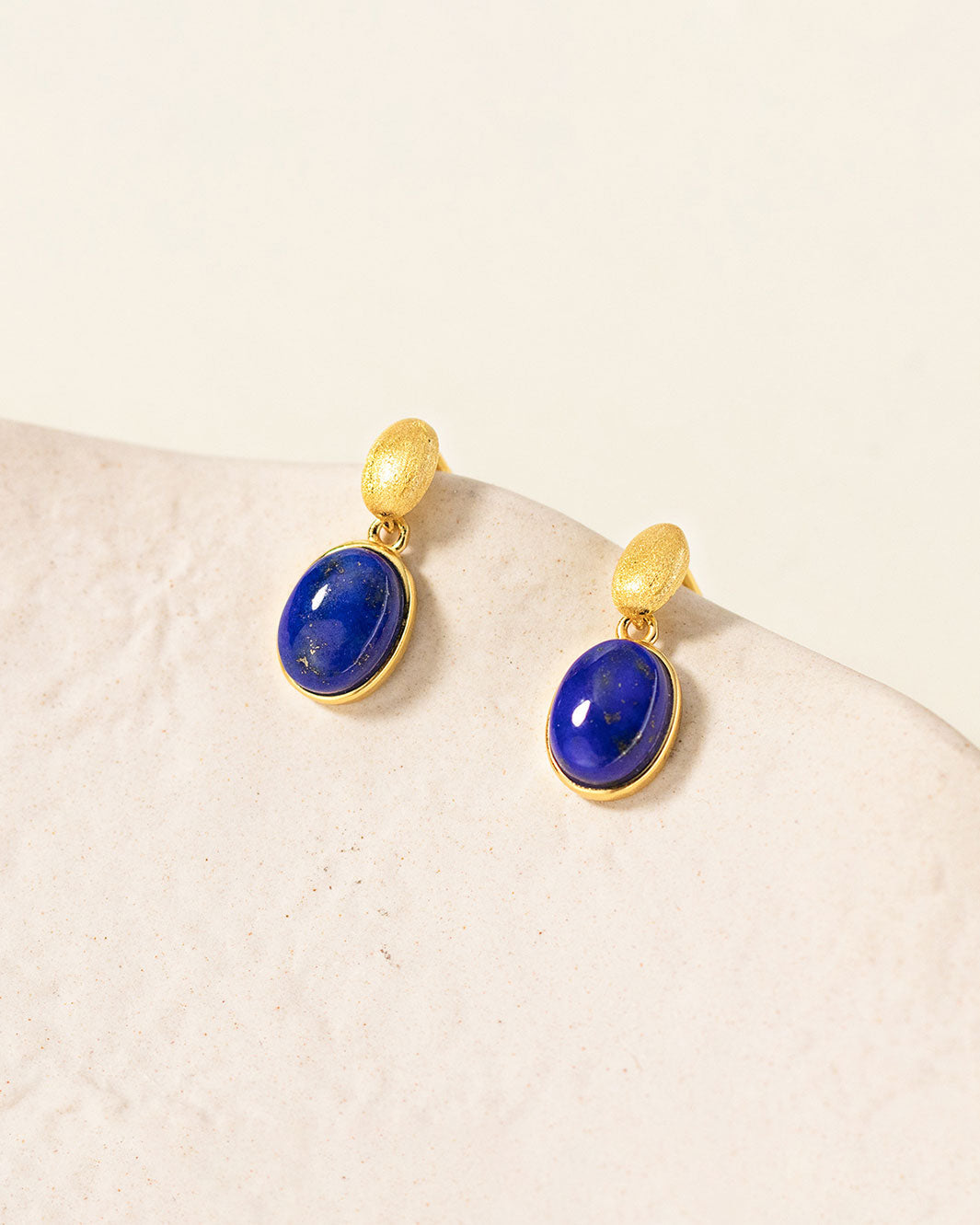 Nadia Lapis Lazuli Dangle Earrings