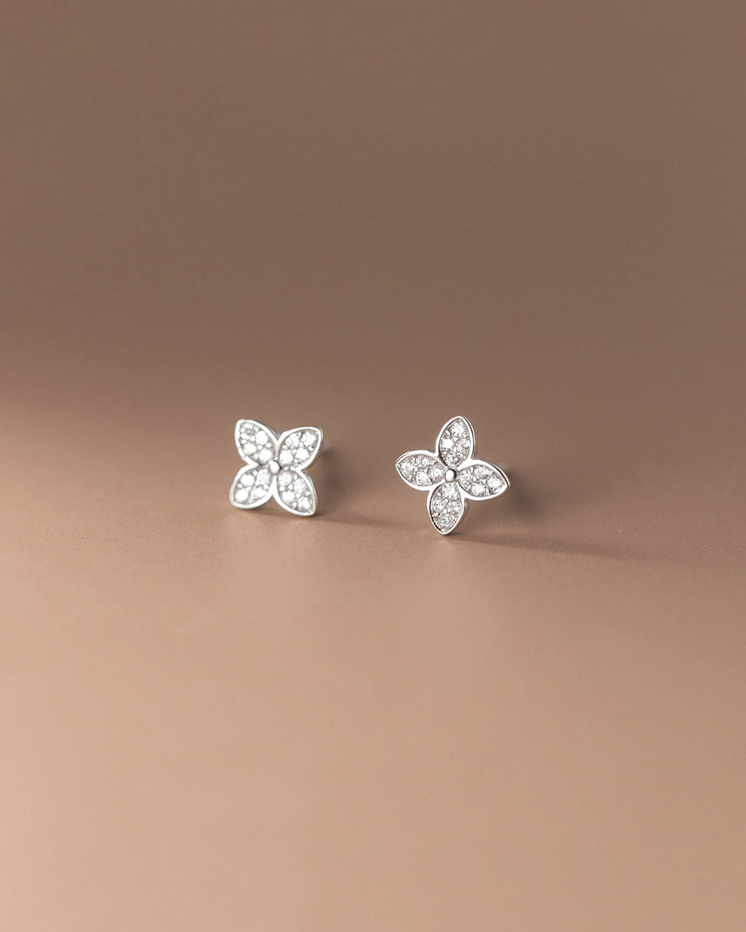 Marquise Clover Stud Earrings