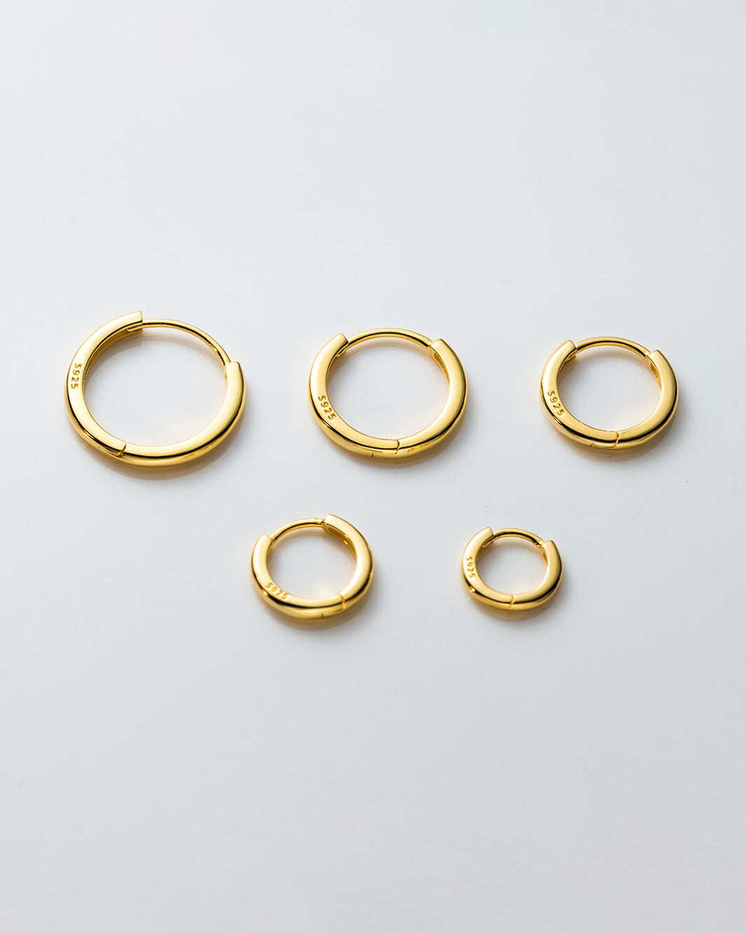 Classic Round Hoop Earrings