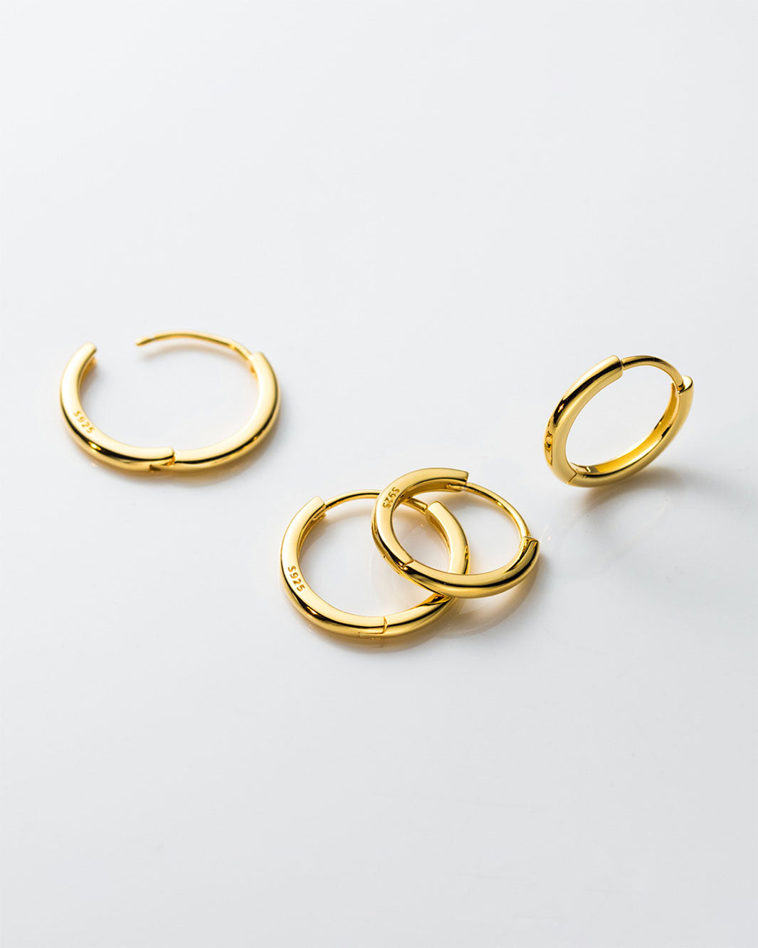 Classic Round Hoop Earrings