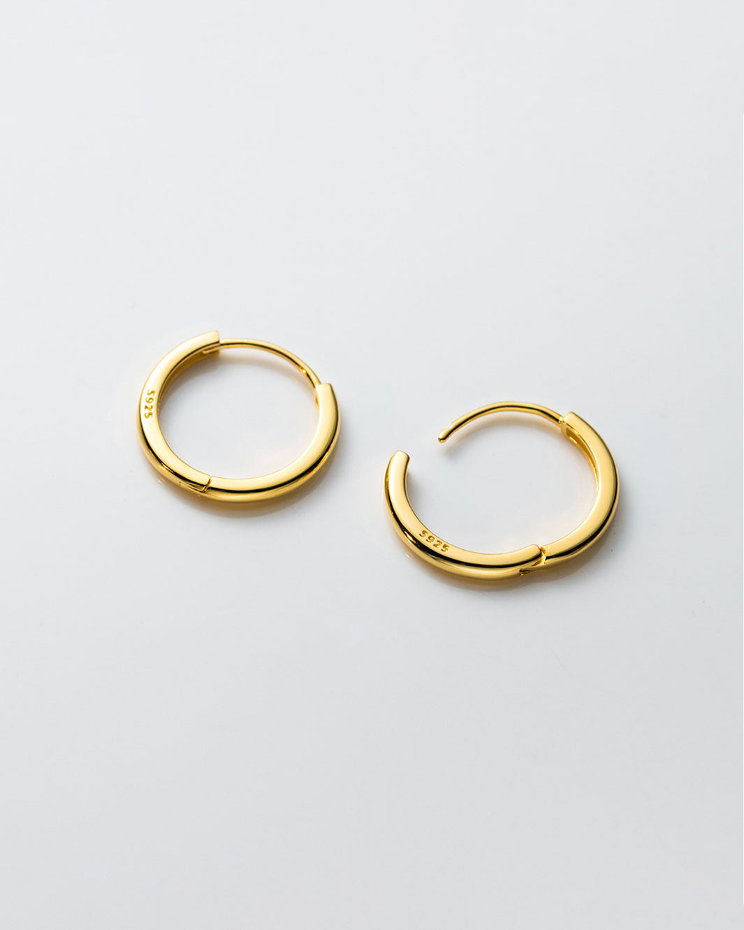 Classic Round Hoop Earrings