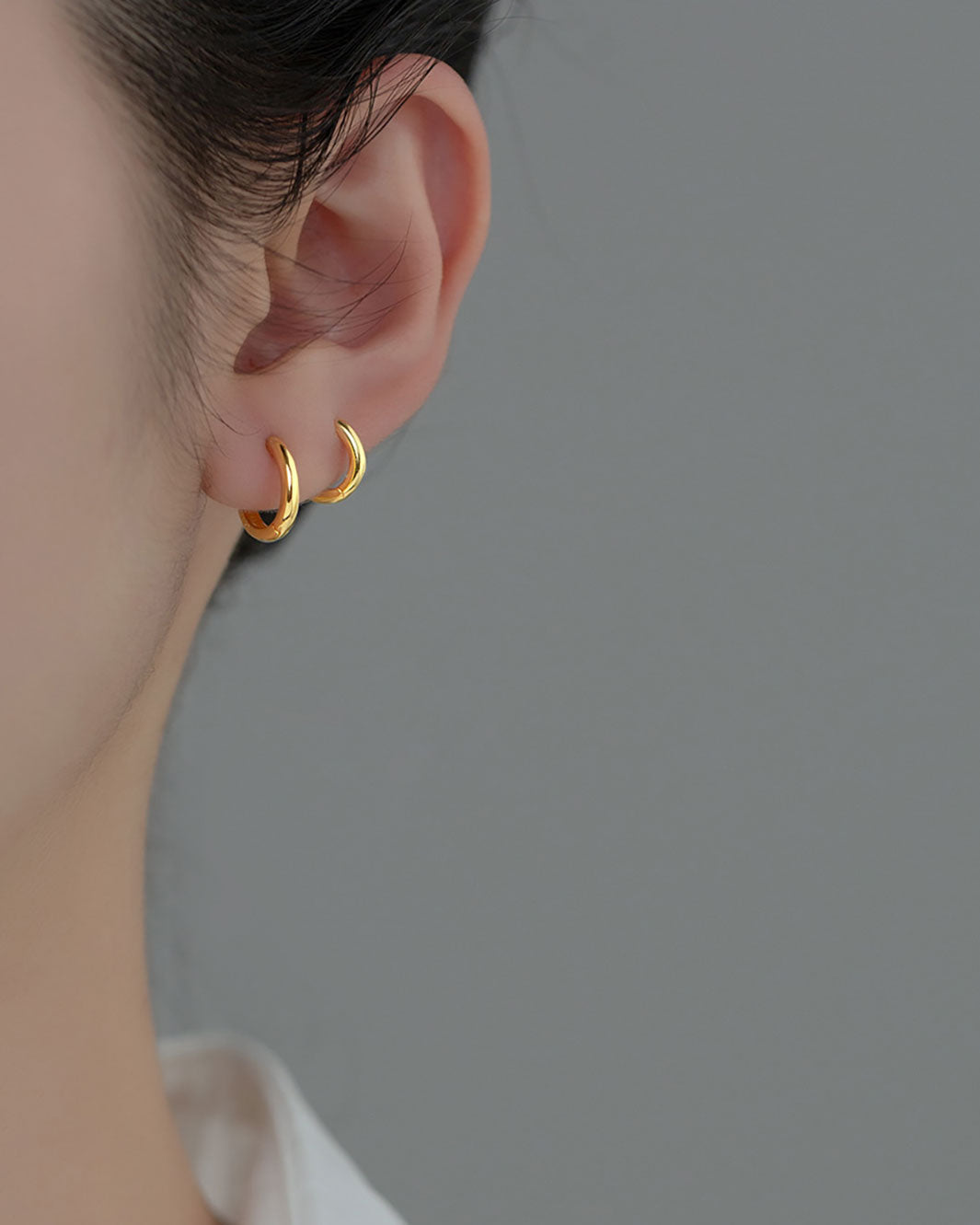 Classic Round Hoop Earrings