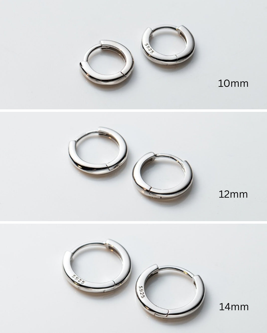 Classic Round Hoop Earrings