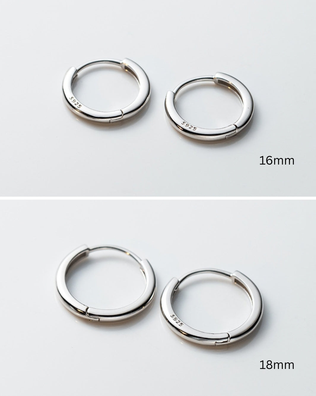 Classic Round Hoop Earrings