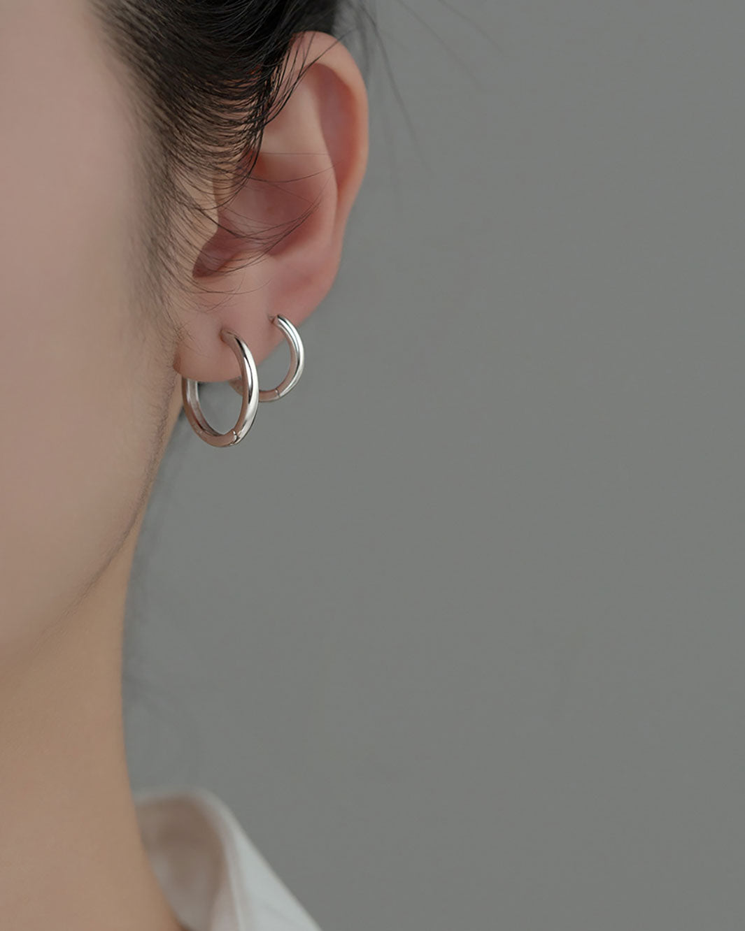 Classic Round Hoop Earrings