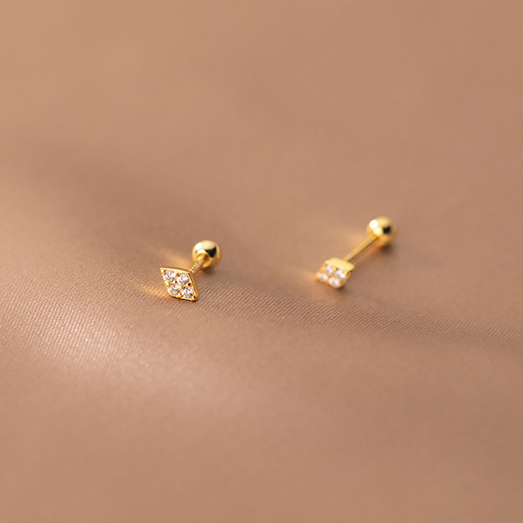 Kite Barbell Earrings
