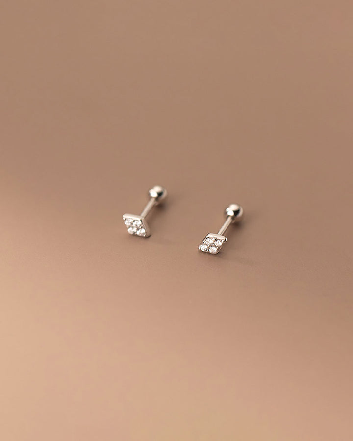 Kite Barbell Earrings