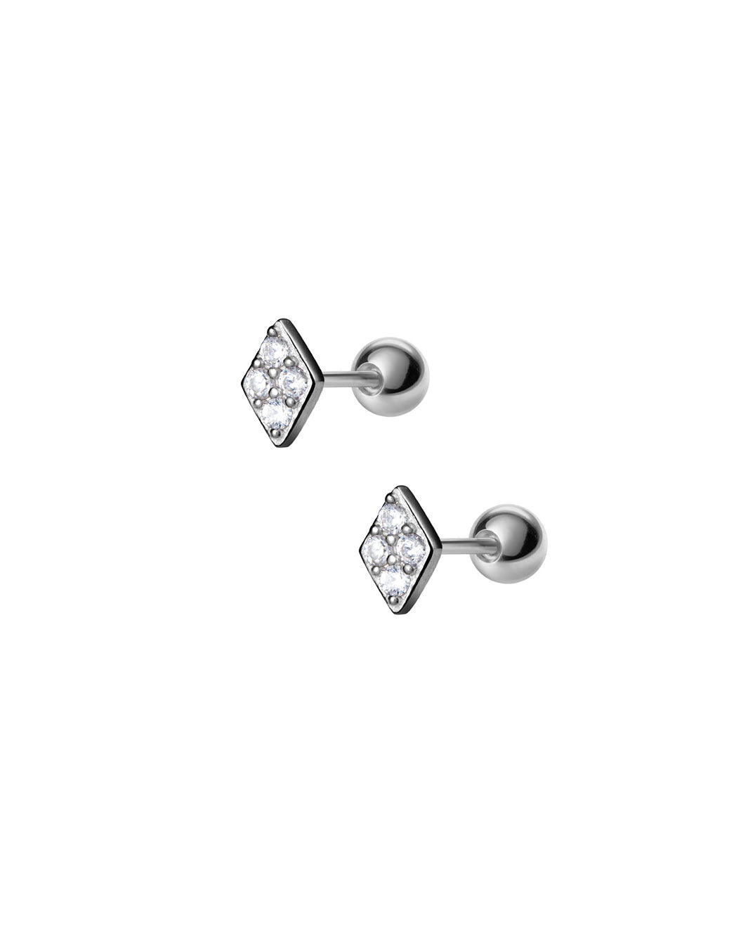 Kite Barbell Earrings