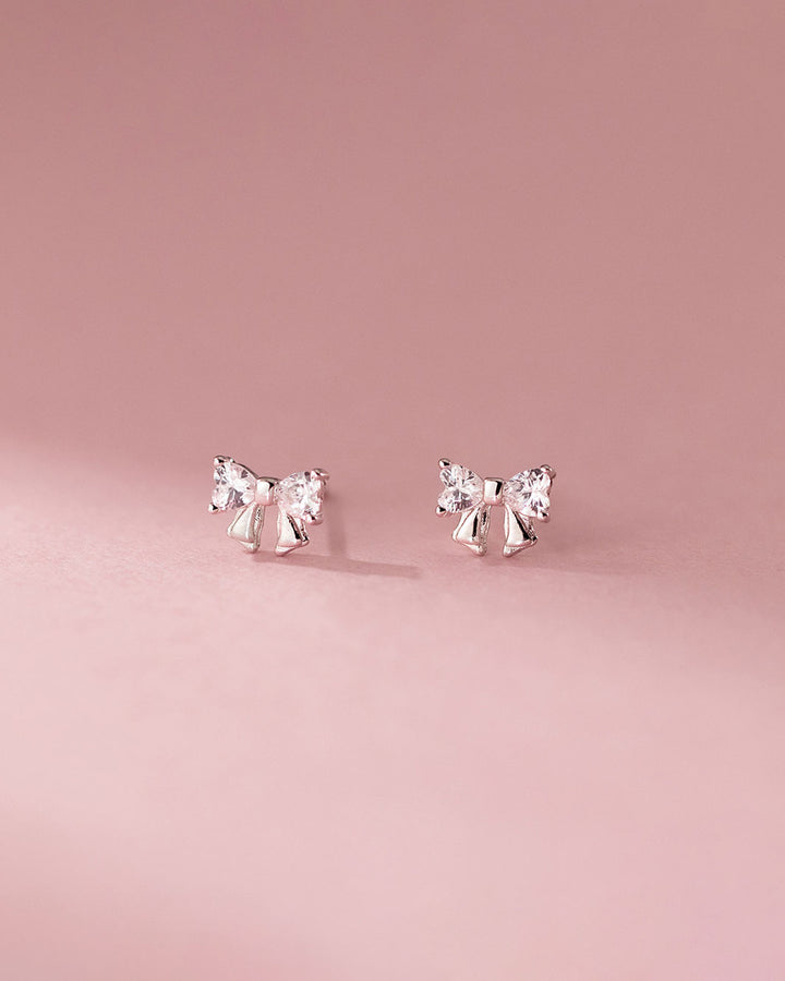Lottie Bow Stud Earrings