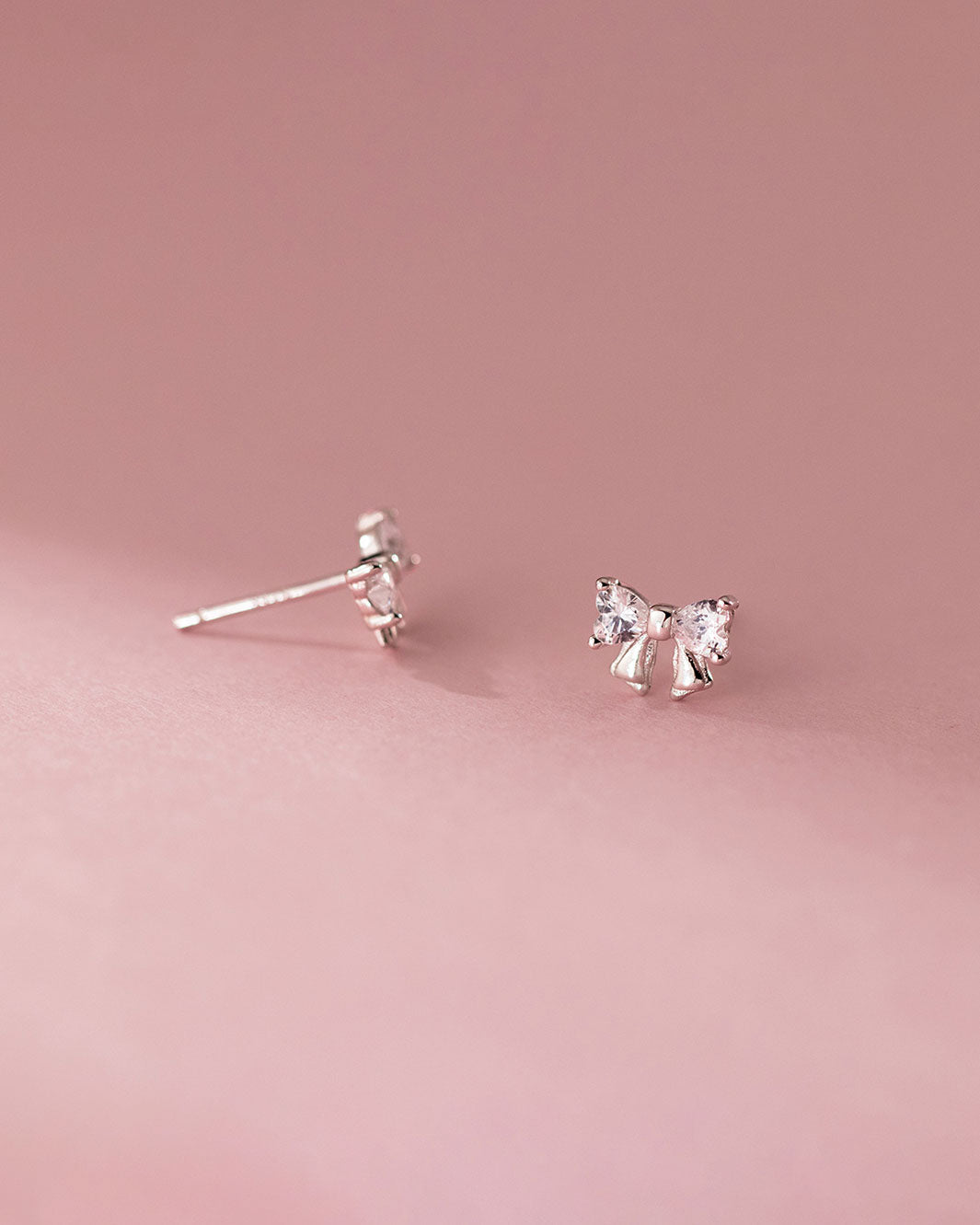 Lottie Bow Stud Earrings