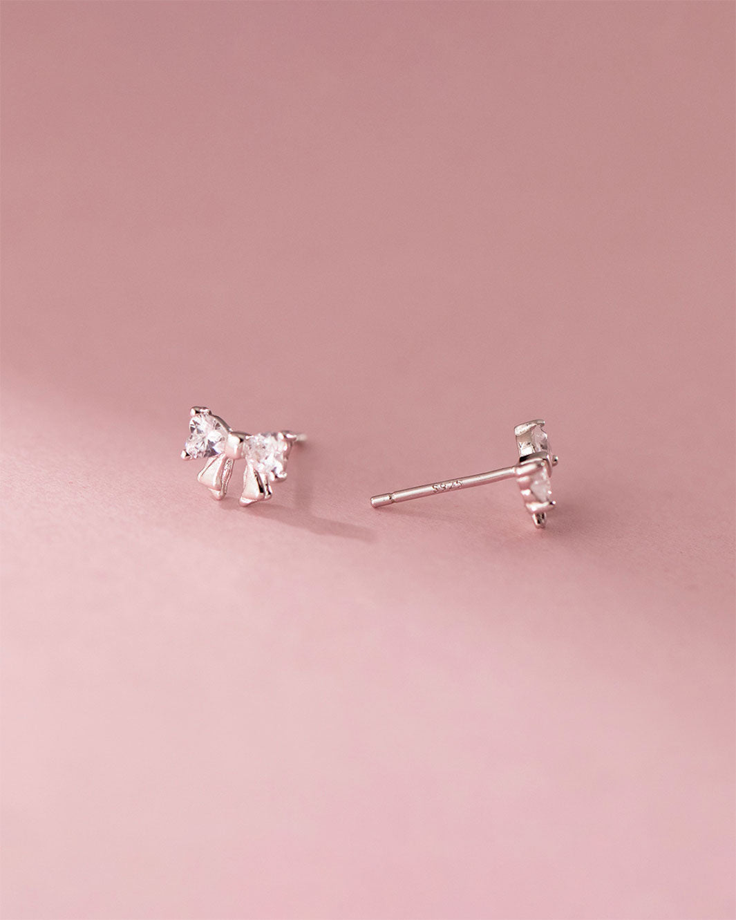 Lottie Bow Stud Earrings
