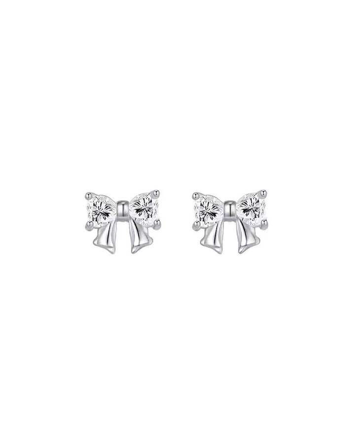 Lottie Bow Stud Earrings