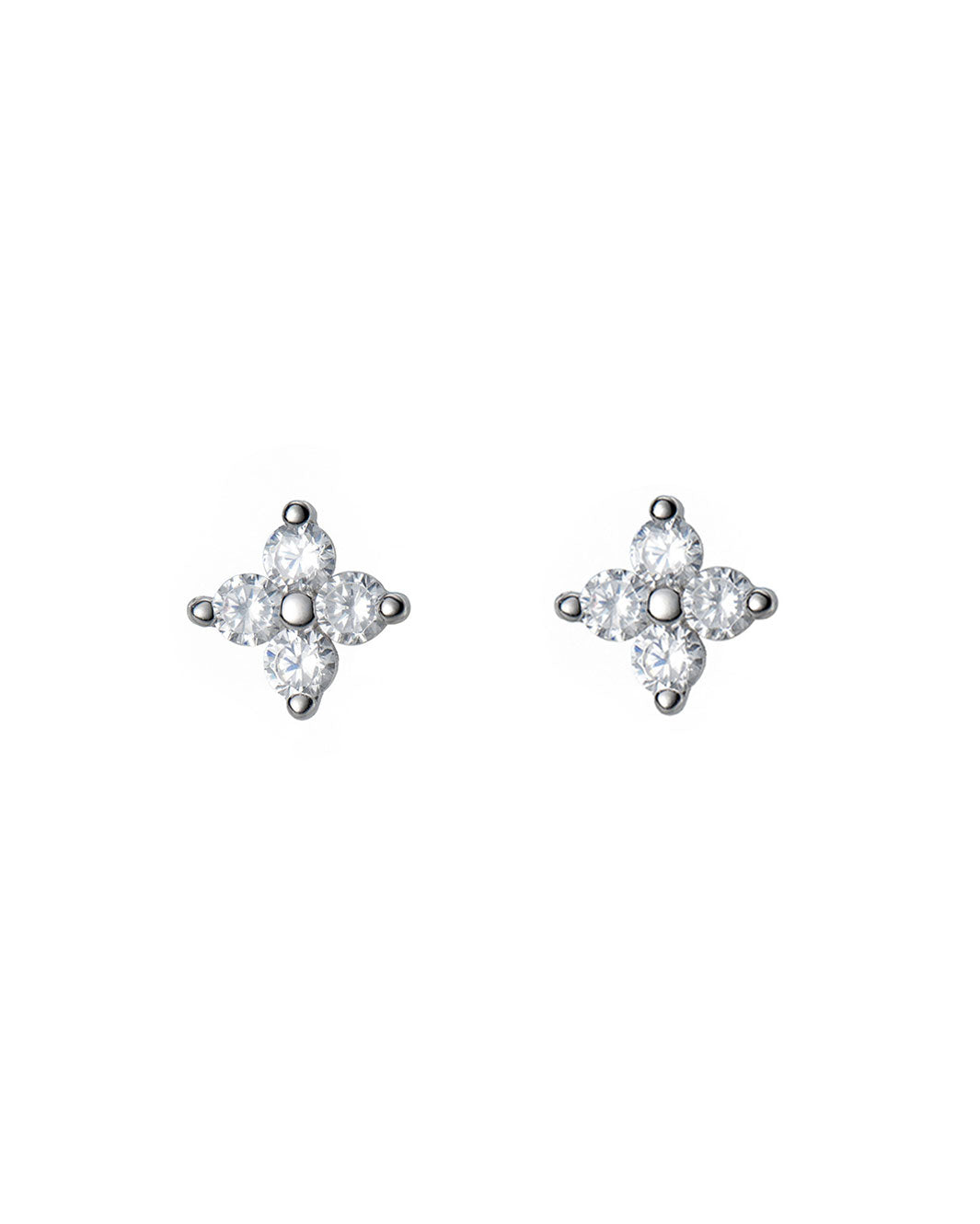 Cleo Clover Stud Earrings