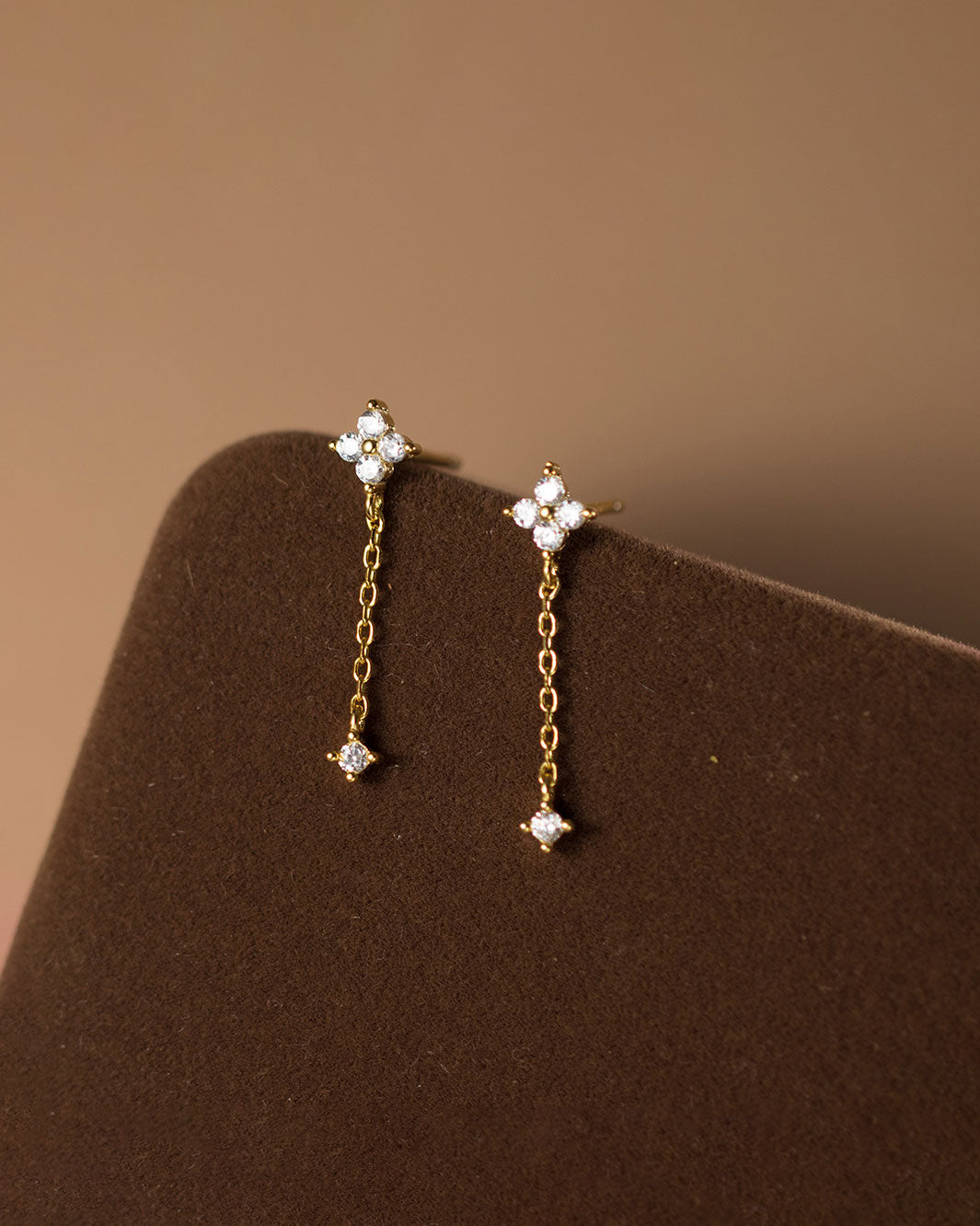 Cleo Clover Dangle Earrings