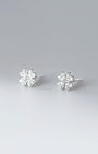Pavé Clover Stud Earrings
