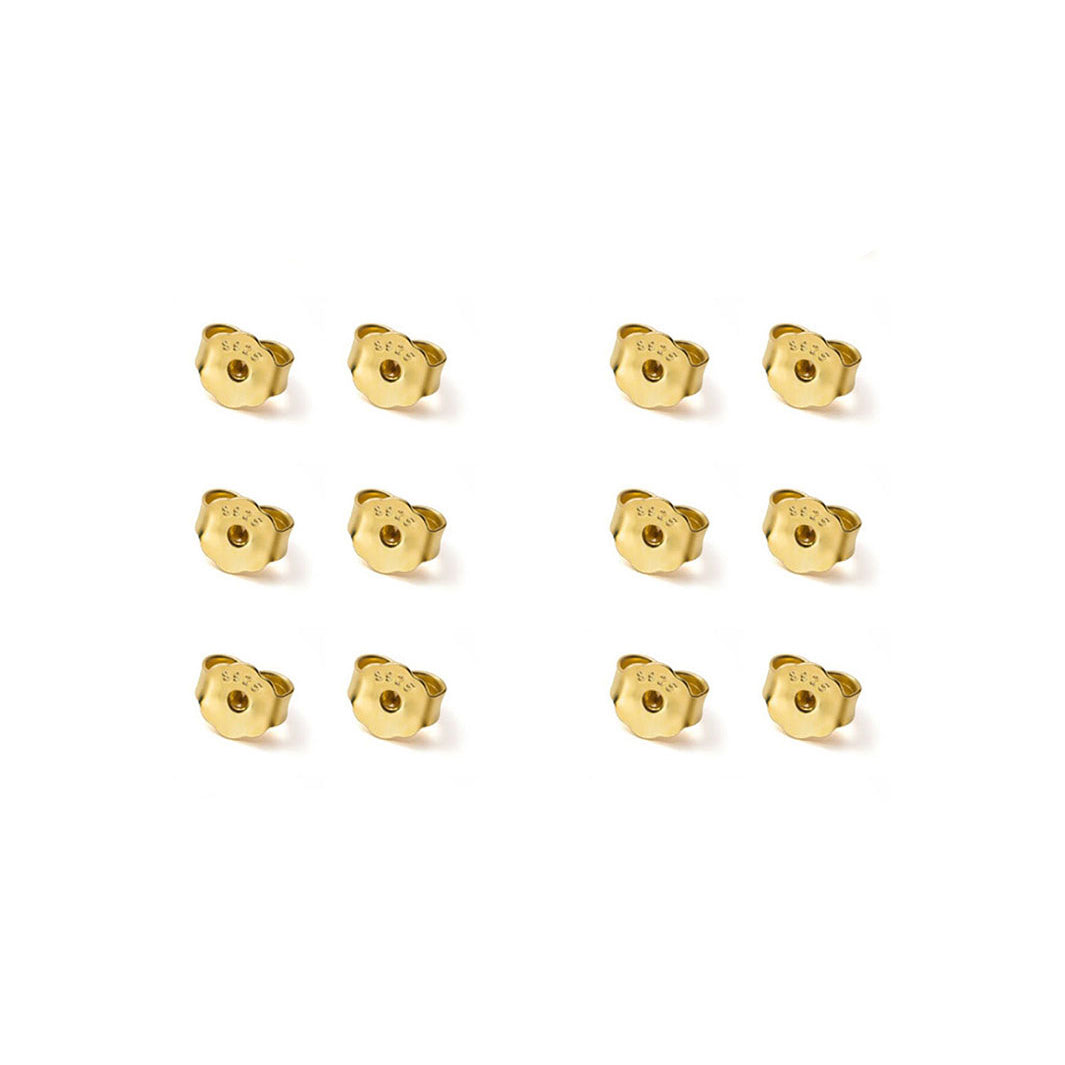 Butterfly Earring Backs Size M 12-Pack