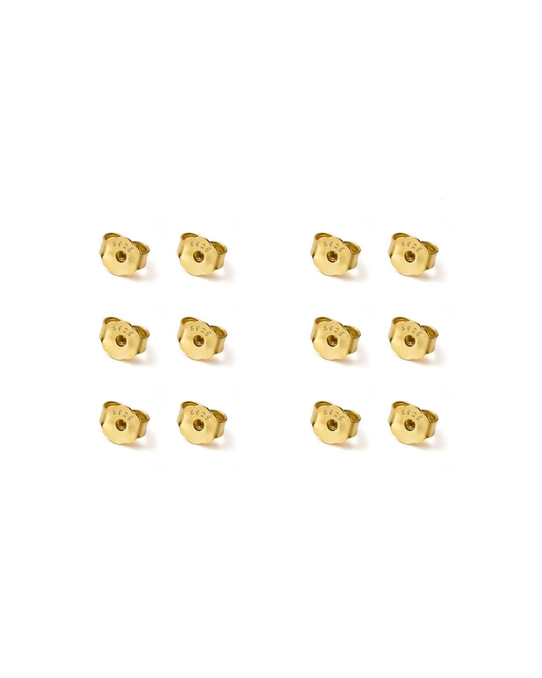 Butterfly Earring Backs Size M 12-Pack