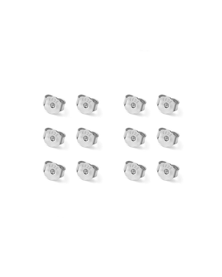 Butterfly Earring Backs Size M 12-Pack