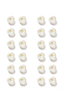 Semicircular Silicon Earrring Backs 24-Pack
