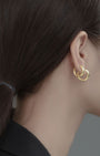 Armani Classic Huggie Hoop Earrings