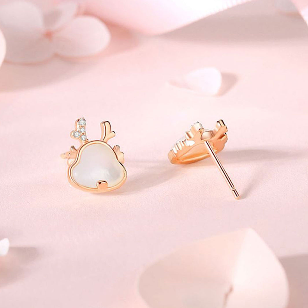 Luck Dragon Stud Earrings
