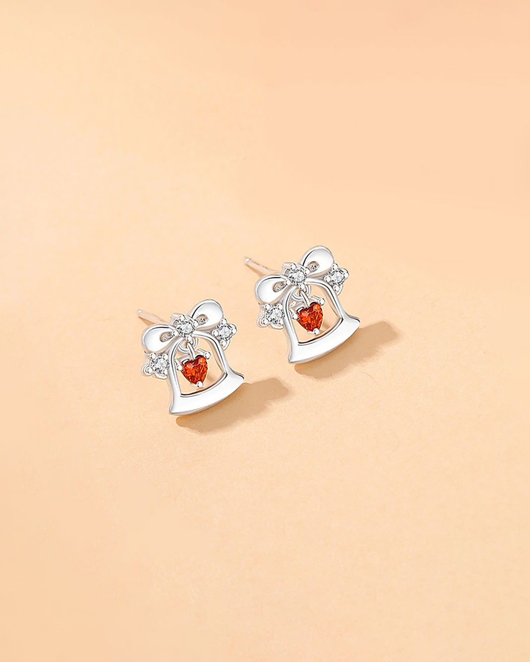 Jingle Bell Studs Earrings