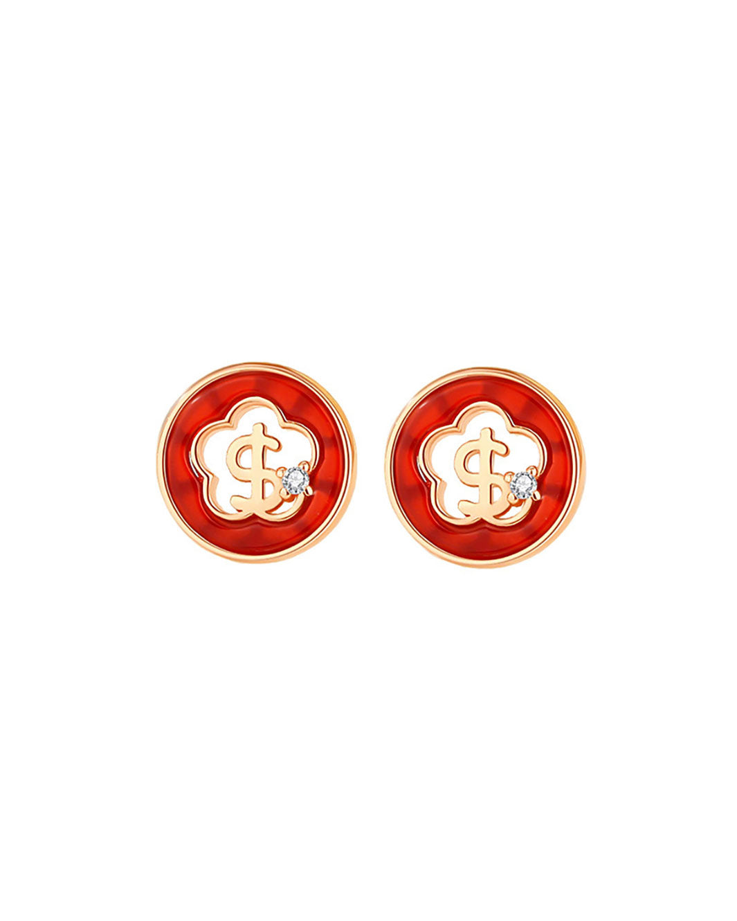 Prosper-Dollar Mini Stud Earrings
