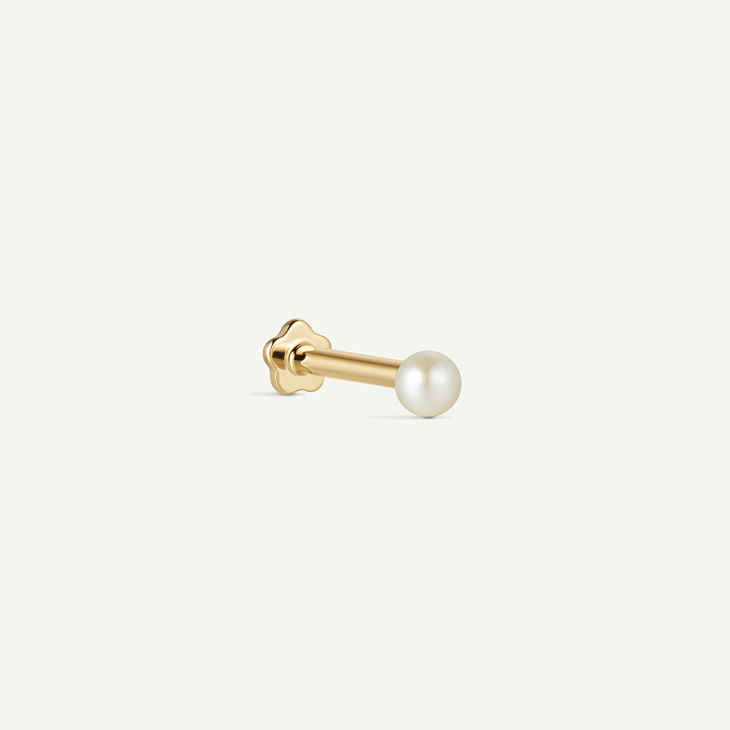 14K Solid Gold Flatbacks