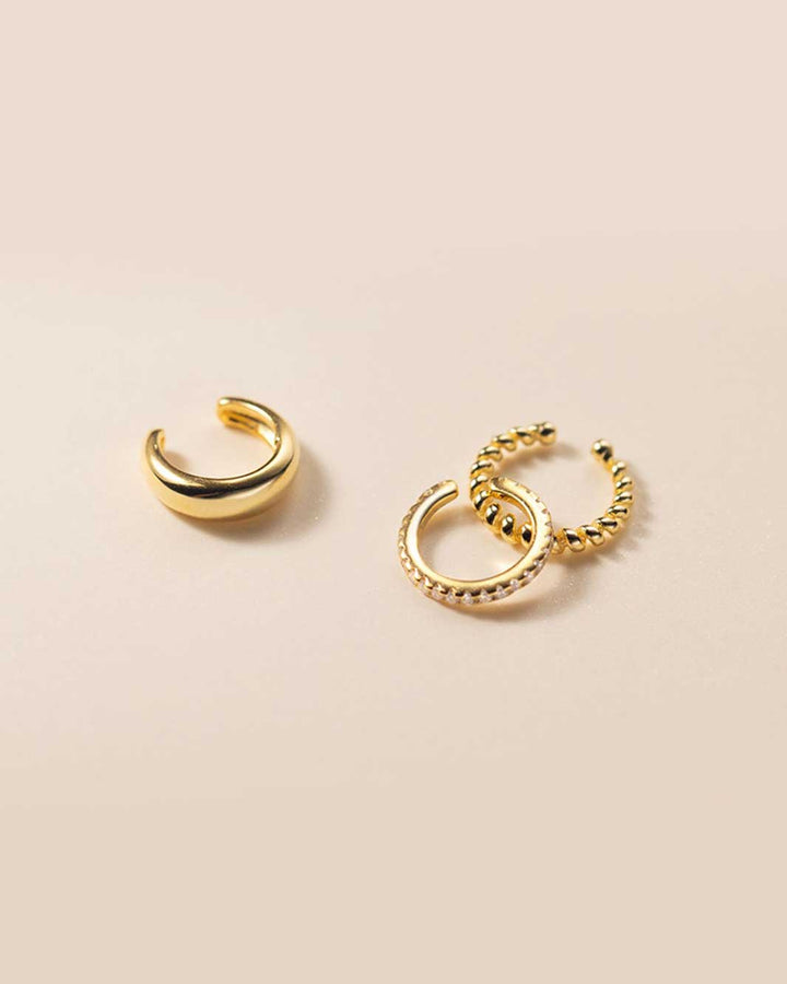 Minimalist Ear Cuffs Set