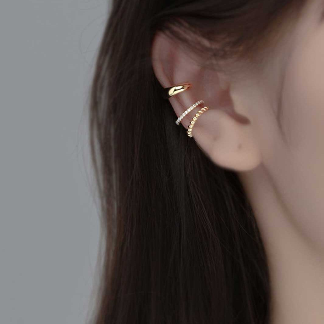 Minimalist Ear Cuffs Set