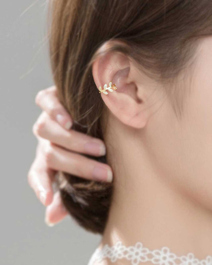 Diamante Autumn Ear Cuffs