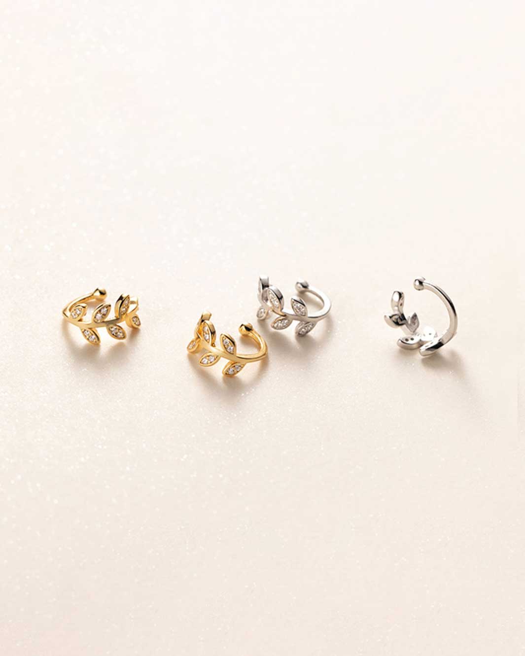 Diamante Autumn Ear Cuffs