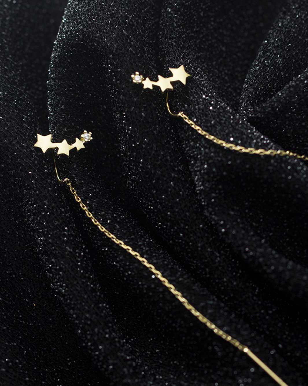 Starry Night Threader Earrings