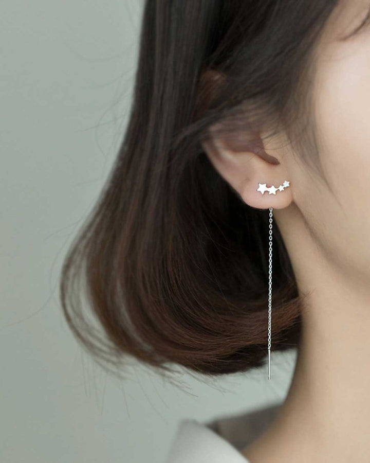 Starry Night Threader Earrings