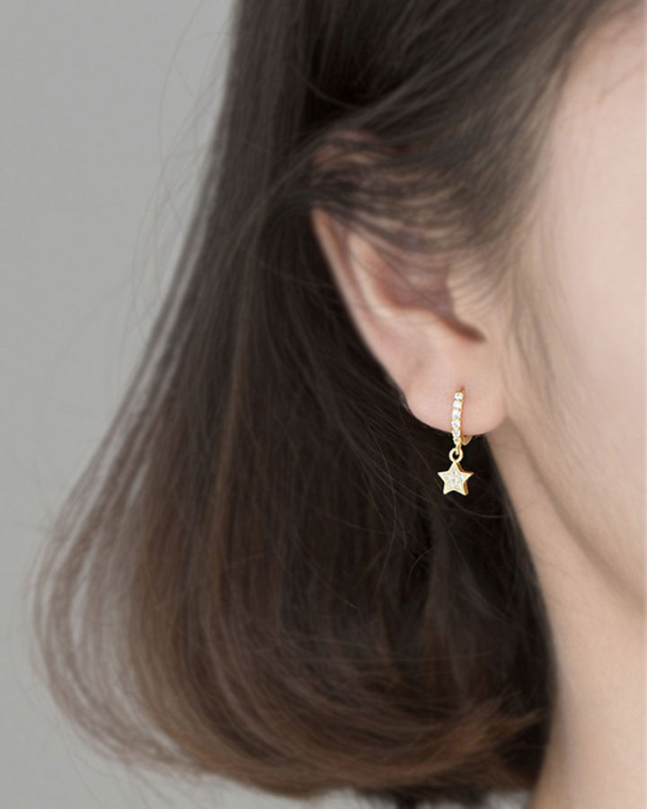 Estella Huggie Earrings