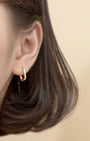 Oval Hoop Earrings