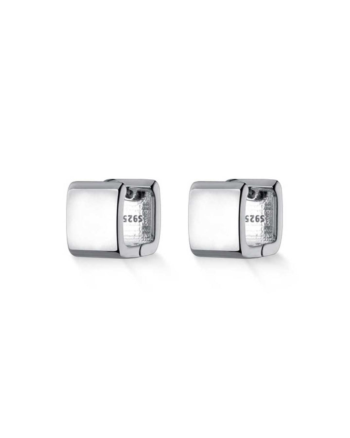 Cubic Huggie Earrings