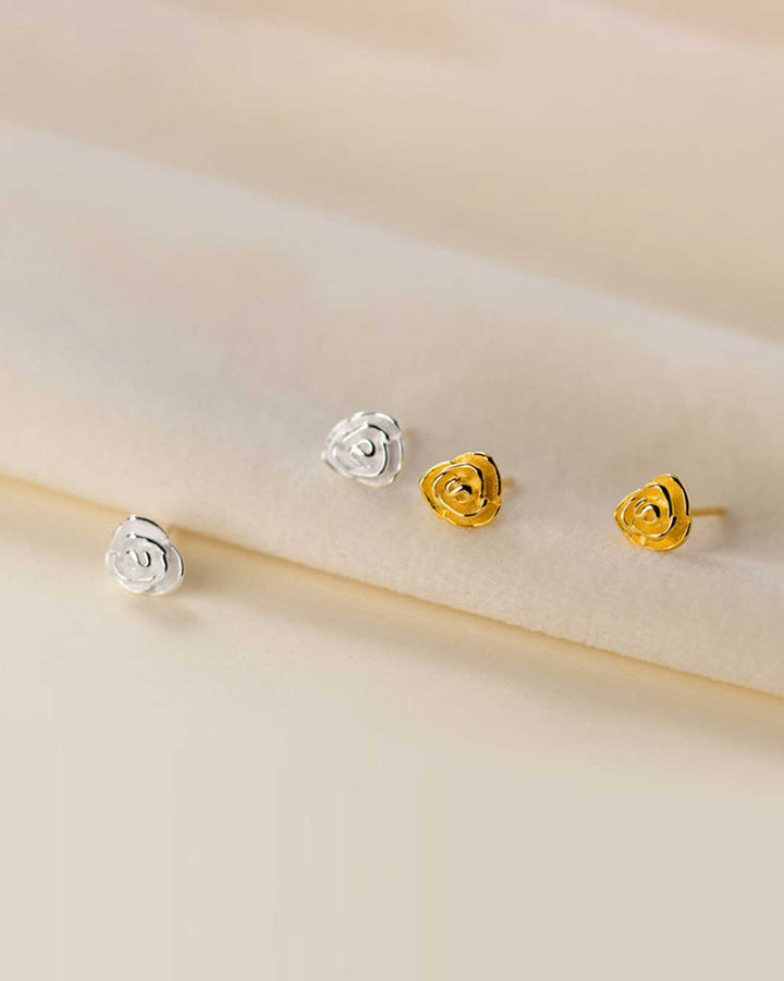 Rose Stud Earrings