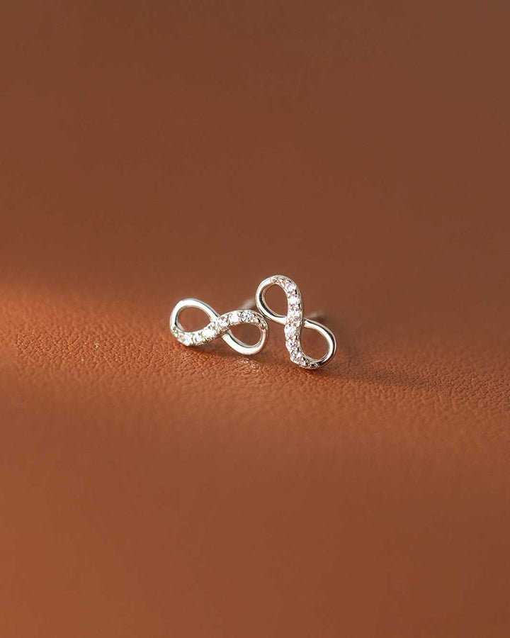 Infinity Stud Earrings