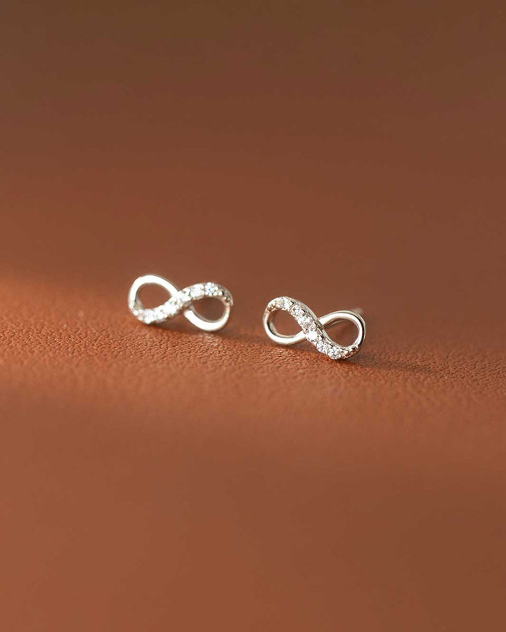 Infinity Stud Earrings