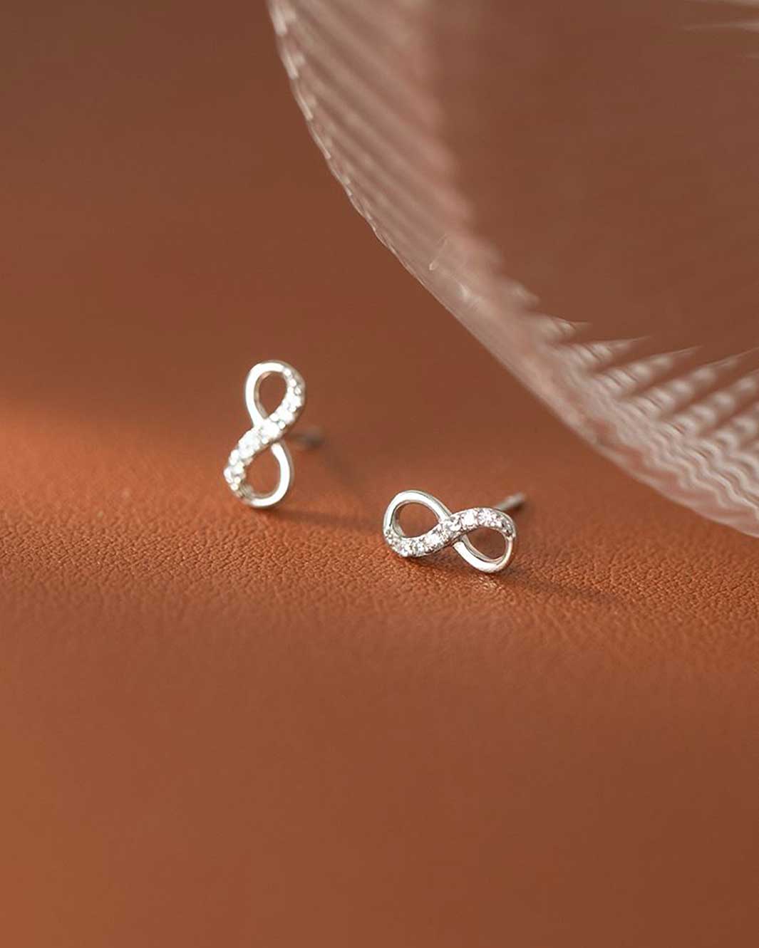 Infinity Stud Earrings