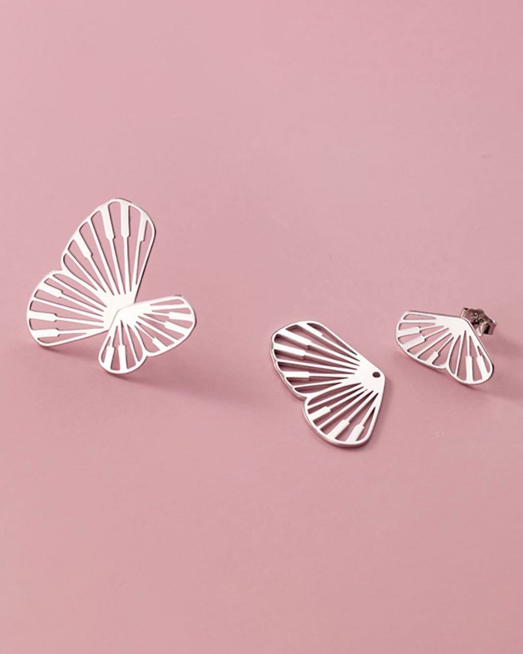 Hera Butterfly Jacket Earrings