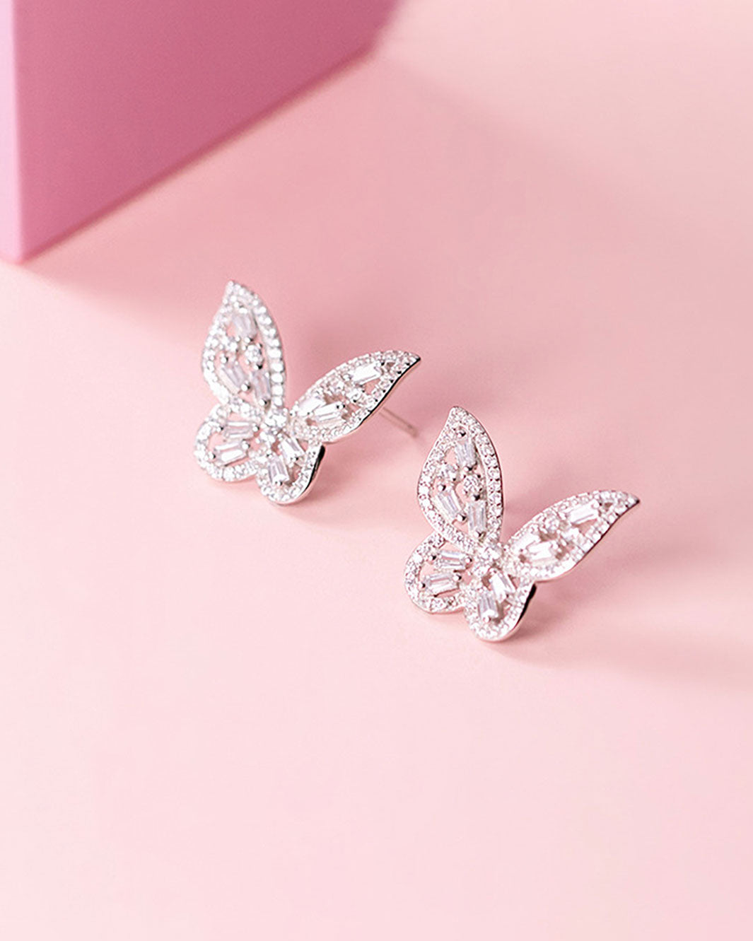 Zina Butterfly Stud Earrings