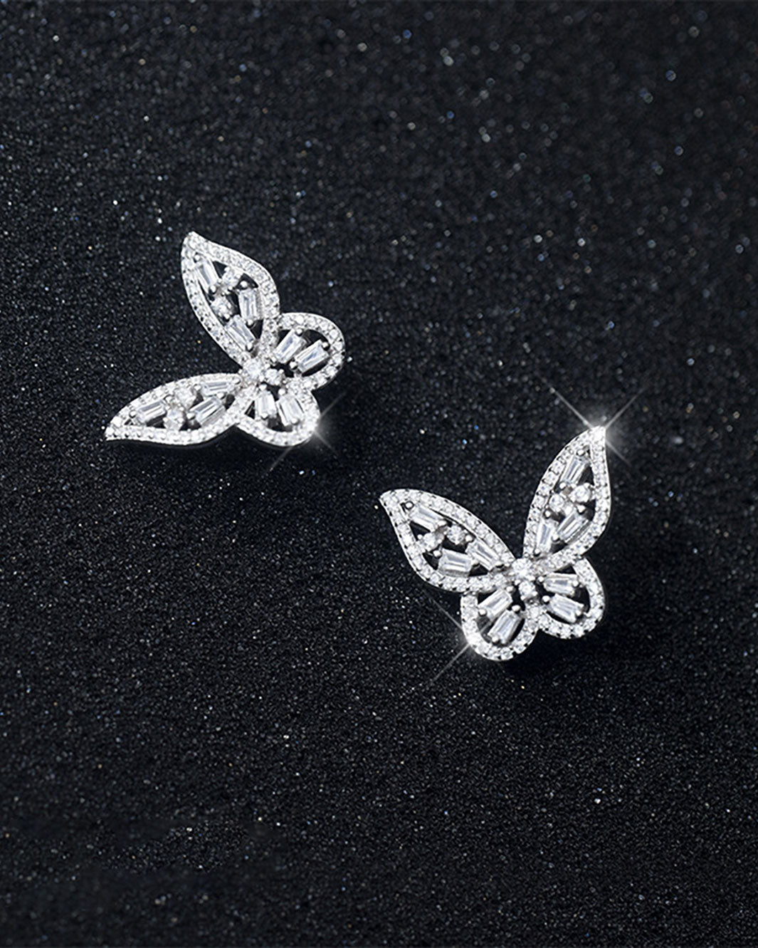 Zina Butterfly Stud Earrings