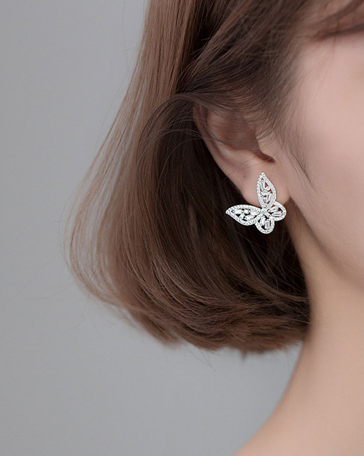 Zina Butterfly Stud Earrings