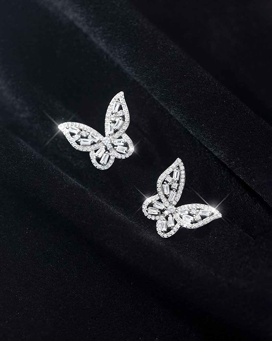 Zina Butterfly Stud Earrings